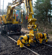 Track construction equipment